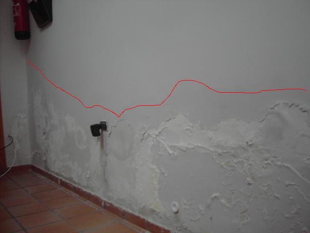 comment reparer une infiltration d'eau dans le mur